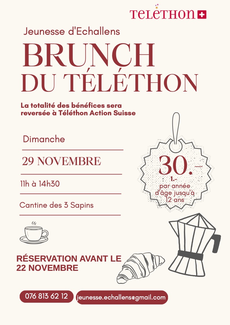 Brunch en faveur du Telethon 2026