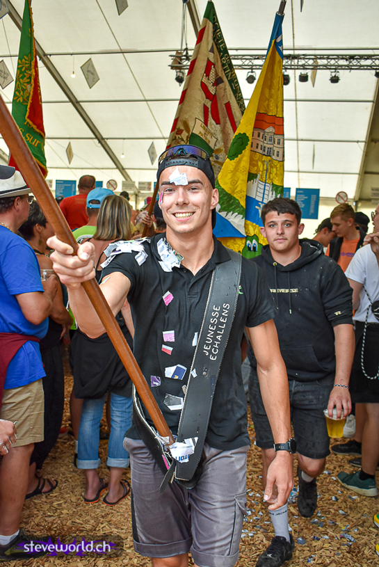 Porte drapeaux FVJC 