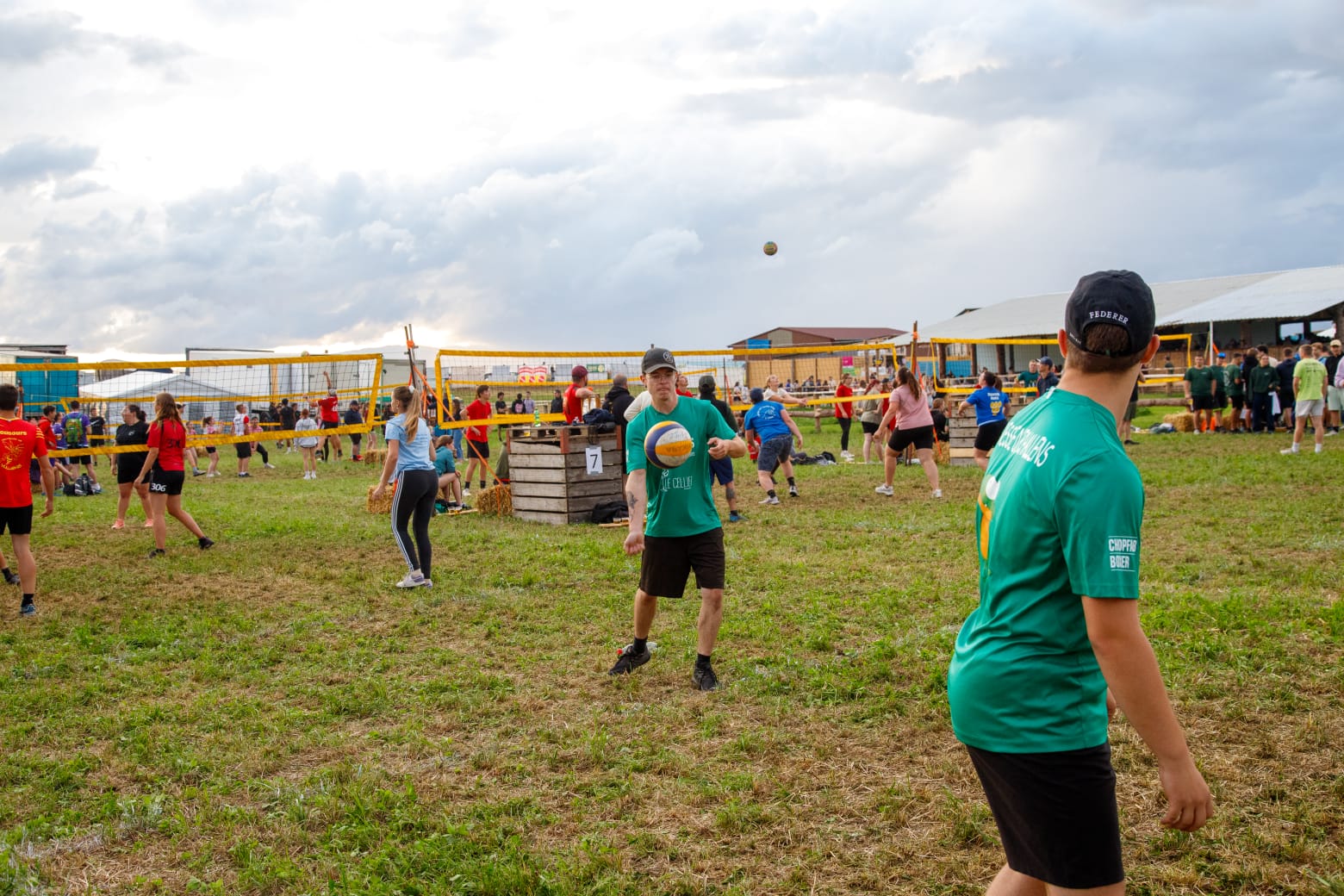 Volley au Challenge 2025 à Assens